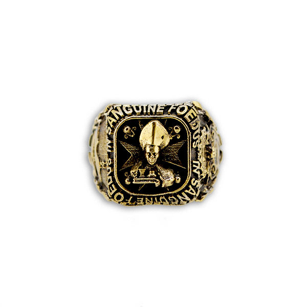 Anello San Gennaro Borbonico in Bronzo - immagine 2