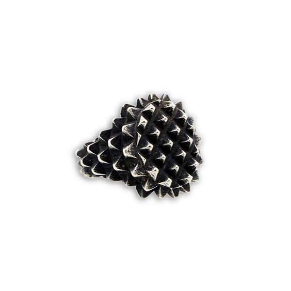 Anello Bugnato in Argento 925 - immagine 3