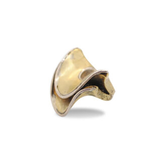 mattana design anelo bimetal drappo duo