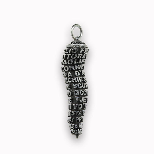 Corno Scaramantico Mattacorno in Argento 925 - immagine 8