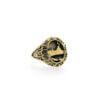 Anello Vesuvio bronzo e argento 925 - immagine 3