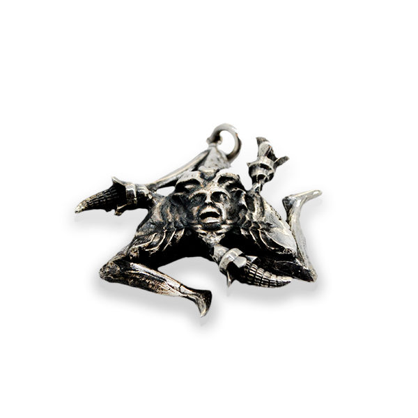 Pendente Trinacria Siciliana in Argento 925 - immagine 6