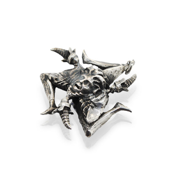 Pendente Trinacria Siciliana in Argento 925 - immagine 7