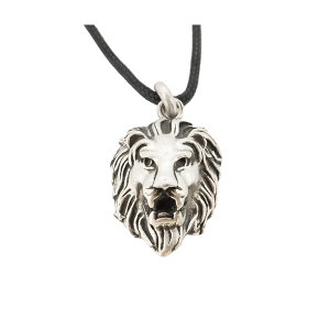 mattana-design-testa-di-leone-argento