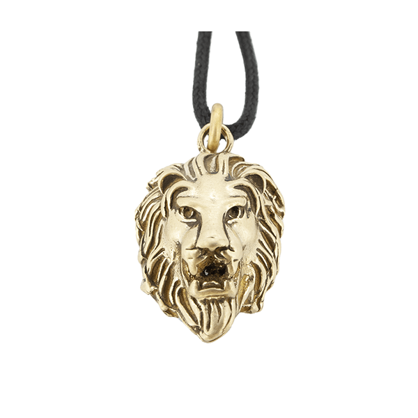 mattana-design-testa-di-leone-bronzo