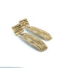 mattana design orecchini drappo bronzo