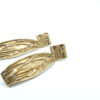 mattana design orecchini drappo bronzo