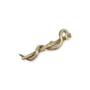 mattana design simbolo caduceo ciondolo bronzo