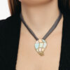 Pendente Mongolfiera Smaltata in Bronzo - immagine 9