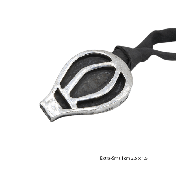 Pendente Mongolfiera in Argento 925 Brunito - immagine 3