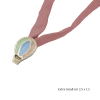 Pendente Mongolfiera Smaltata in Bronzo - immagine 2