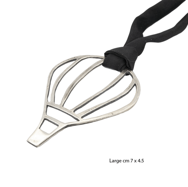 Pendente Mongolfiera in Argento 925 Traforato - immagine 5