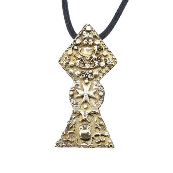 Pendente San Gennaro Deco Bronzo