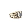 Anello Barocco con Pietra Nera - immagine 2