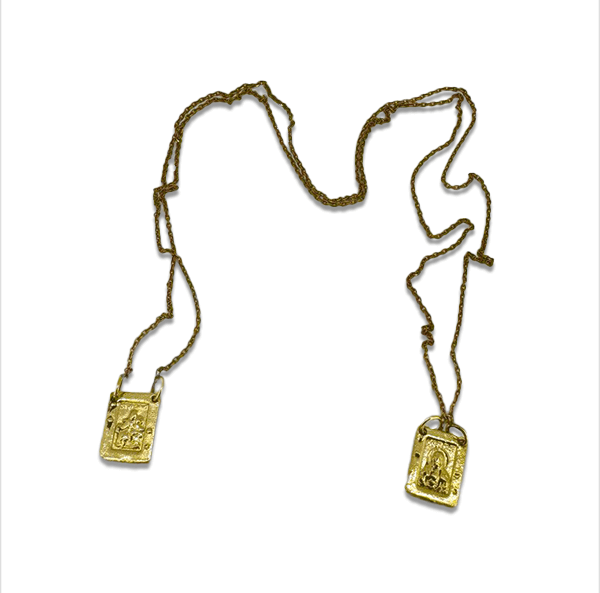 Scapolare Brasiliano Sacro in Bronzo (Nina)