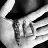 Corno Bugnato in Argento 925 - immagine 4